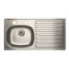 Carron Phoenix 1 Bowl Stainless Steel Kitchen Sink 940 x 485mm