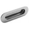 Eurospec Oval Flush Pull Handle 120mm Satin Stainless Steel -Cabinet Hardware shop 1424P P