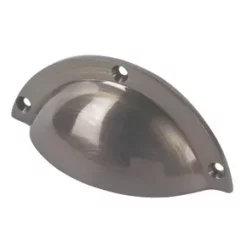 Shell Drawer Pull 90mm Antique Brass