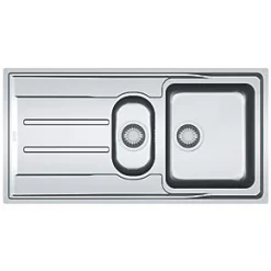 Franke Aton 1.5 Bowl Stainless Steel Sink 1004 x 514mm