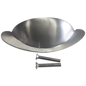 Shell Handles 64mm Matt Chrome 3 Shell Handles 64mm Matt Chrome