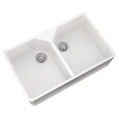 ETAL Comite 2 Bowl Granite Composite Belfast Kitchen Sink 800 x 500 x 216mm