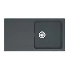 Franke Titan 1 Bowl Composite Kitchen Sink Graphite Reversible 500 x 200mm