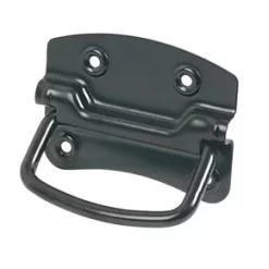 Chest Handles 105mm Black Powder-Coated 2 Pack