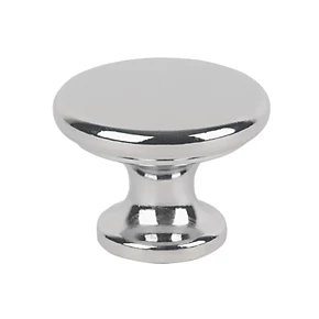 Traditional Classic Disc Knobs Polished Chrome 30mm 2 Pack 3 Traditional Classic Disc Knobs Polished Chrome 30mm 2 Pack