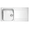 Franke Maris Slim Top 1 Bowl Stainless Steel Inset Kitchen Sink 1000 x 510mm