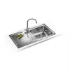 Franke Galassia 1 Bowl Stainless Steel Inset Kitchen Sink 1000 x 500mm