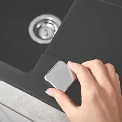 Grohe K500 1 Bowl Granite Composite Sink Black Reversible 860 x 500mm -Cabinet Hardware shop 366VY A3