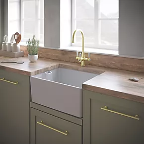 ETAL Comite 1 Bowl Granite Composite Belfast Kitchen Sink 595 x 445 x 250mm 5 ETAL Comite 1 Bowl Granite Composite Belfast Kitchen Sink 595 x 445 x 250mm - Image 3