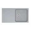 Franke Titan 1 Bowl Composite Kitchen Sink Urban Grey Reversible 500 x 200mm