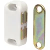 Magnetic Cabinet Catches White 42 x 20mm 10 Pack