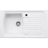 Abode Milford 1 Bowl Fireclay Ceramic Kitchen Sink With Reversible Drainer 500 x 184mm -Cabinet Hardware shop 384PH P