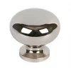 Sleek Round Knobs Polished Chrome 30mm 2 Pack 1 Sleek Round Knobs Polished Chrome 30mm 2 Pack -Cabinet Hardware shop 39455 P