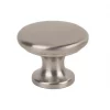Traditional Classic Disc Knobs Satin Nickel 30mm 2 Pack 2 Traditional Classic Disc Knobs Satin Nickel 30mm 2 Pack -Cabinet Hardware shop 42811 P