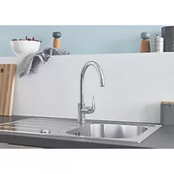 Grohe K200 1 Bowl Stainless Steel Sink 860 x 500mm 12 Grohe K200 1 Bowl Stainless Steel Sink 860 x 500mm -Cabinet Hardware shop 449VY A4
