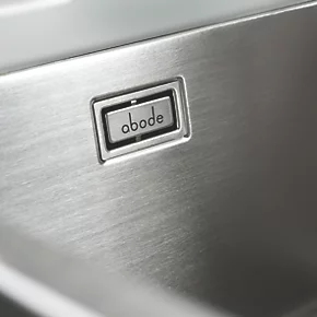 Abode Matrix 1.5 Bowl Stainless Steel Undermount & Inset Kitchen Sink LH 580 x 440mm 7 Abode Matrix 1.5 Bowl Stainless Steel Undermount & Inset Kitchen Sink LH 580 x 440mm - Image 5