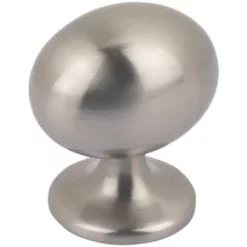 Smith & Locke Cabinet Knobs Satin Nickel 30mm 2 Pack