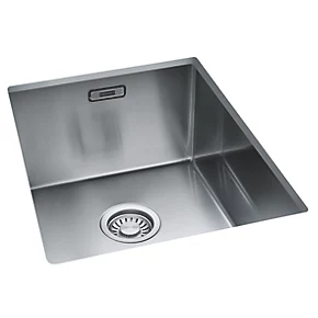 Franke Bari 1 Bowl Stainless Steel Kitchen Sink 380 x 200mm 4 Franke Bari 1 Bowl Stainless Steel Kitchen Sink 380 x 200mm - Image 2