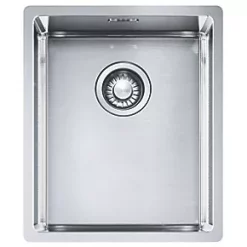 Franke Bari 1 Bowl Stainless Steel Kitchen Sink 380 x 200mm