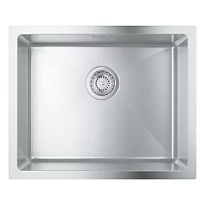 Grohe K700U 1 Bowl Stainless Steel Undermount Sink 550 x 450mm 4 Grohe K700U 1 Bowl Stainless Steel Undermount Sink 550 x 450mm - Image 2