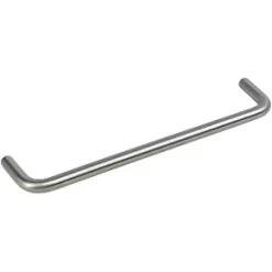 Smith & Locke D Pull Handle Brushed Stainless Steel 160mm