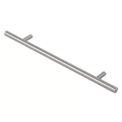 Smith & Locke T Bar Pull Handle Brushed Nickel 96mm