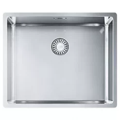 Franke Bari 1 Bowl Stainless Steel Kitchen Sink 540 x 200mm