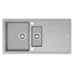 Franke Gemini 1.5 Bowl Tectonite Sink Grey Reversible 970 x 500mm