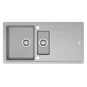 Franke Gemini 1.5 Bowl Tectonite Sink Grey Reversible 970 x 500mm 3 Franke Gemini 1.5 Bowl Tectonite Sink Grey Reversible 970 x 500mm
