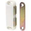 Magnetic Cabinet Catches White 65 x 20mm 10 Pack