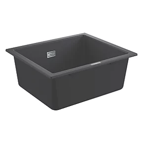Grohe K700U 1 Bowl Granite Composite Sink Black Non-Handed 533 x 457mm 3 Grohe K700U 1 Bowl Granite Composite Sink Black Non-Handed 533 x 457mm