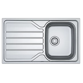 Franke Flash 1 Bowl Stainless Steel Sink 860 x 500mm 3 Franke Flash 1 Bowl Stainless Steel Sink 860 x 500mm