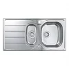 Grohe K200 1.5 Bowl Stainless Steel Sink 965 x 500mm
