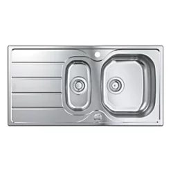 Grohe K200 1.5 Bowl Stainless Steel Sink 965 x 500mm