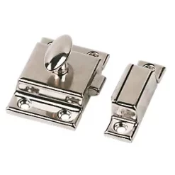 Cupboard Latch Nickel-Plated 54 x 54mm