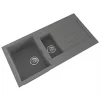 ETAL Comite 1.5 Bowl Granite Composite Kitchen Sink Grey Reversible 1000 x 500mm -Cabinet Hardware shop 695RG P