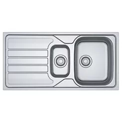 Franke Flash 1.5 Bowl Stainless Steel Sink 1000 x 500mm
