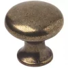 Decorative Round Cabinet Knobs Antique Brass 30mm 2 Pack 1 Decorative Round Cabinet Knobs Antique Brass 30mm 2 Pack -Cabinet Hardware shop 741HP P