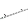 Smith & Locke T Bar Pull Handle Polished Chrome 128mm -Cabinet Hardware shop 7461V P