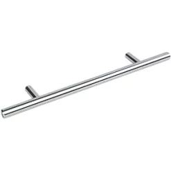 Smith & Locke T Bar Pull Handle Polished Chrome 128mm