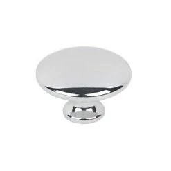 Hafele Modern Cabinet Knob Polished Chrome 34mm