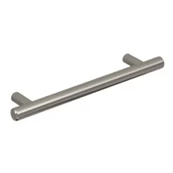 Hafele Barkston Bar Handle Brushed Nickel 356mm