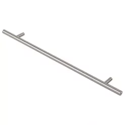 Smith & Locke T Bar Pull Handle Brushed Nickel 160mm