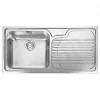 Franke Galassia 1 Bowl Stainless Steel Inset Kitchen Sink 1000 x 500mm