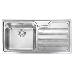 Franke Galassia 1 Bowl Stainless Steel Inset Kitchen Sink 1000 x 500mm