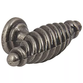 Hafele Twister Cabinet Knob Antique Pewter 23mm 3 Hafele Twister Cabinet Knob Antique Pewter 23mm