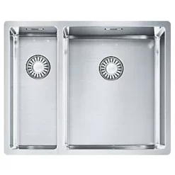 Franke Bari 1.5 Bowl Stainless Steel Kitchen Sink 560 x 200mm