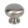 Sleek Round Knobs Satin Nickel 30mm 2 Pack -Cabinet Hardware shop 92604 P