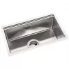 Abode Studio 1 Bowl Stainless Steel Undermount & Inset Kitchen Sink 500 x 300mm -Cabinet Hardware shop 939RK P