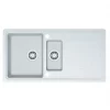 Franke Titan 1.5 Bowl Tectonite Sink White Reversible 970 x 500mm